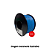 FIlamento PLA 1,75mm 500g Azul Celeste para Impressora 3D 3N3 - Imagem 1