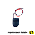 Suporte para Bateria CR2025 CR2032 com Botão ON/OFF - Imagem 1