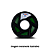 Filamento ABS 1,75mm 1Kg Verde GTMax3D - Imagem 1