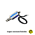 Mini Atuador Solenoide JF-0530B 12V - 2 a 5 Segundos Acionada - Imagem 1