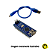 Arduino Nano V3 Mini USB com Cabo USB - Imagem 1