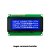 Display LCD 20x4 com Backlight Azul - Imagem 1