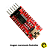 Módulo Conversor FTDI FT232RL USB para TTL - Imagem 1