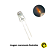 LED Cristal Amarelo 5mm - Imagem 1