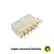 Conector Header Fêmea Mini Fit 10 Vias 4,20mm Com Peg 180° - Imagem 2