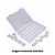 Caixa Organizadora 25 Divisórias Ajustáveis Transparente 33cm X 22,9cm X 4,3cm - Imagem 2