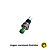Chave Push Button PBS-110 2T Sem Trava – Verde - Imagem 1