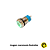 Botão de Metal 12mm Autotravante com LED – 12V - Imagem 2