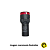 Sinaleiro Indicador C/ Led 12V - AD16-16C - Vermelho 16mm - Imagem 2