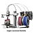 Impressora 3D Bambu Lab A1 mini Combo Ams lite - Imagem 1