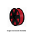 Filamento ABS 1,75mm 1Kg Vermelho Aranha 3D Fila - Imagem 1
