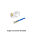 Conector RJ45 Cat6 De Passagem 8x8 - Imagem 2