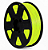 Filamento PLA Magic 1,75mm 1Kg Amarelo Neon 3D Fila - Imagem 1