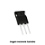 Transistor IRFS634 Isolado - Imagem 1