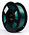 Filamento PLA Silk Duo 1,75mm 1Kg Preto e Verde 3D Fila - Imagem 1