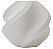 REFIL Filamento PLA Fosco Branco 1Kg 1.75mm Bambu Lab - Imagem 1
