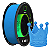 Filamento PLA Matte 1,75mm 1Kg Azul MULTFILA - Imagem 1