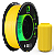Filamento PLA 1,75mm 1Kg Amarelo MULTFILA - Imagem 1