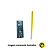 Placa STM32 STM32F103C6T6 Core Board USB Tipo-C Preta - Imagem 1