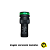 Sinaleiro Indicador C/ Led 220V - AD16-16C - Verde 16mm - Imagem 2