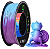 Filamento PLA Termo 1,75mm 1Kg Roxo e Azul MULTFILA - Imagem 1