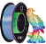 Filamento PLA Silk 1,75mm 1Kg Rainbow Ice Cream - Imagem 1