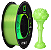 Filamento PLA Translucido 1,75mm 1Kg Verde Limão MULTIFILA - Imagem 1