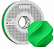Filamento PLA Lite 1,75mm Verde 1Kg Bambu Lab - Imagem 1
