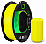 Filamento PLA 1,75mm 1Kg Amarelo Banana MULTFILA - Imagem 1