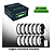 Filamento PLA Box 12 Branco Kit Farm MULTFILA - Imagem 1