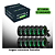 Filamento PLA Box 12 Preto Kit Farm MULTFILA - Imagem 1