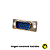 Conector DB15 VGA Macho Solda Fio Sem Capa - Imagem 1