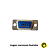 Conector DB15 VGA Macho Solda Fio Sem Capa - Imagem 2