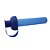 Garrafa Squeeze Artclips de Plastico PET e Tampa PP com Tubo para Gelo PE com 600 ml - Cor: Azul - Imagem 3