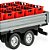 Caminhão com Caixas de Bebidas Iveco Tector Delivery Usual Plastic Brinquedos - Ref. 341 - Imagem 3