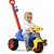 Velotrol Triciclo com Empurrador Infantil Toy Kids Azul até 15 Kg Paramount - Ref. 908 - Imagem 1
