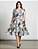 Vestido Godê Plus Size Florido - Imagem 1