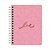 Agenda Planner Completo Pink Stone Love Wire A5 - Imagem 1