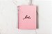 Agenda Planner Completo Pink Stone Love Wire A5 - Imagem 3