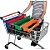 Sacola Compras Para Carrinho De Mercado | Kit De Sacolas - Imagem 2