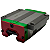 Bloco Com Abas HIWIN - HGW45-CC-ZA-C Para Guia Linear Hiwin Original - Imagem 1