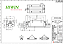 Guia Linear Patim Sem Abas HIWIN HGH20-CA - Imagem 2