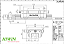 Guia Linear Patim Com Abas HIWIN - HGW45-CC - Imagem 5