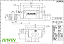 Guia Linear Patim Com Abas HIWIN - HGW55-CC - Imagem 5