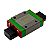 Bloco Sem Aba Hiwin MGN12-C-Z0-C Miniatura para Guia Linear Original - Imagem 1