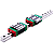 Bloco Hiwin Com Abas Rgw55-cc-zb-p Para Guia Linear Original - Imagem 1