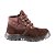 Bota Couro Nobuck Bracol BAF Bico PVC Cadarço c CA - Imagem 2