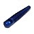 Pipe de Metal Squadafum Ribs Cachimbo Alumínio Azul SDF - Imagem 2