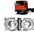 Farol Duplo Bojo Horizontal Cargo 2000 2001 2002 03 A 12 - Imagem 1