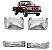 Kit de Farol e Pisca Ford F1000 e F4000 1996 a 1998 Lanterna Cristal - Imagem 1